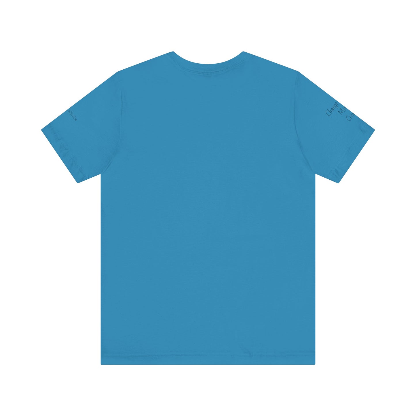 Change Maker, Miracle Creator Motivational Tee Image on Front