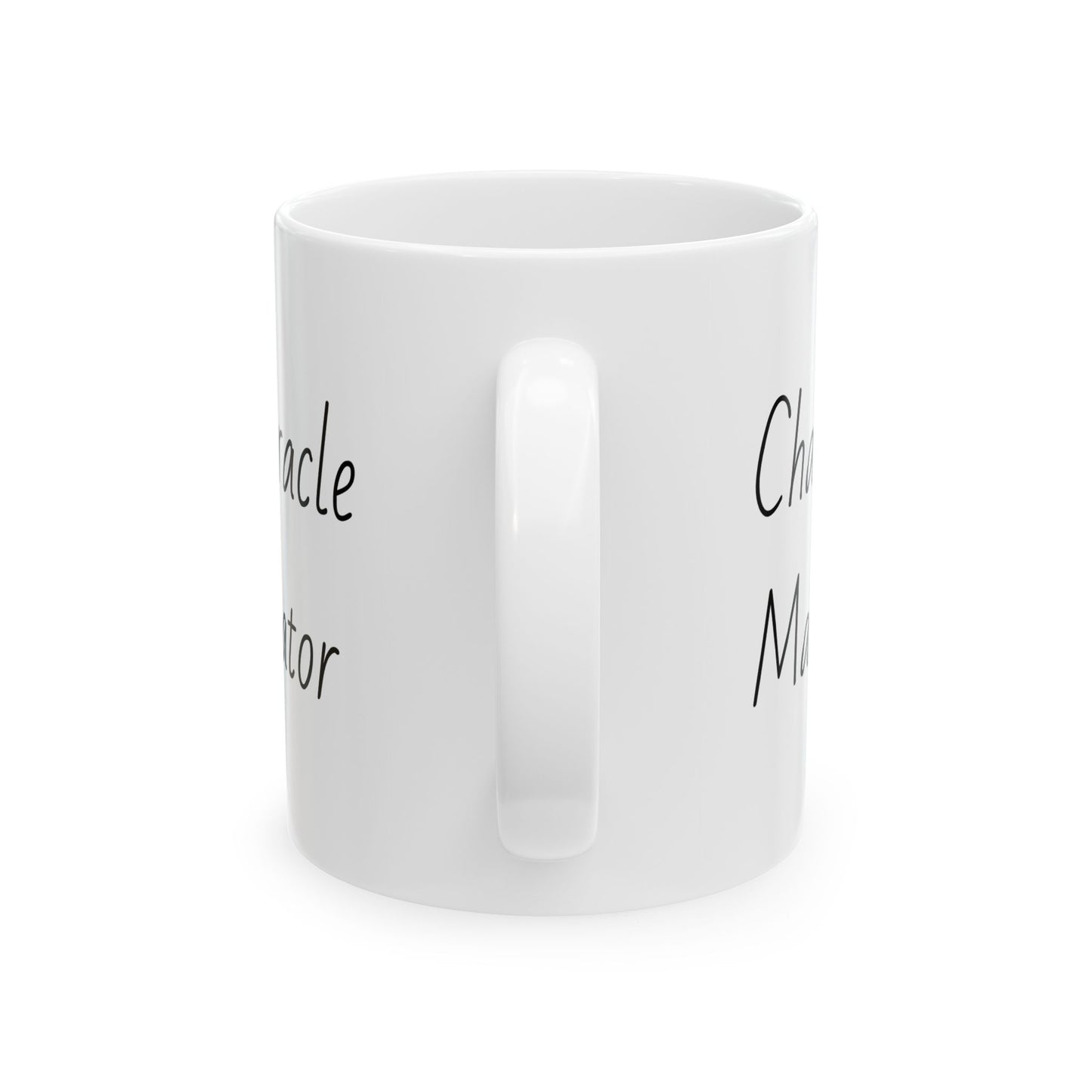 Change Maker Miracle Creator, White Ceramic Mug, (11oz, 15oz)