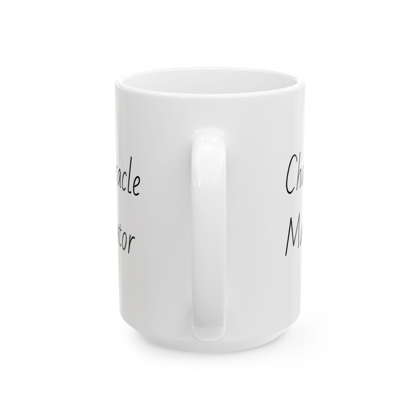 Change Maker Miracle Creator, White Ceramic Mug, (11oz, 15oz)