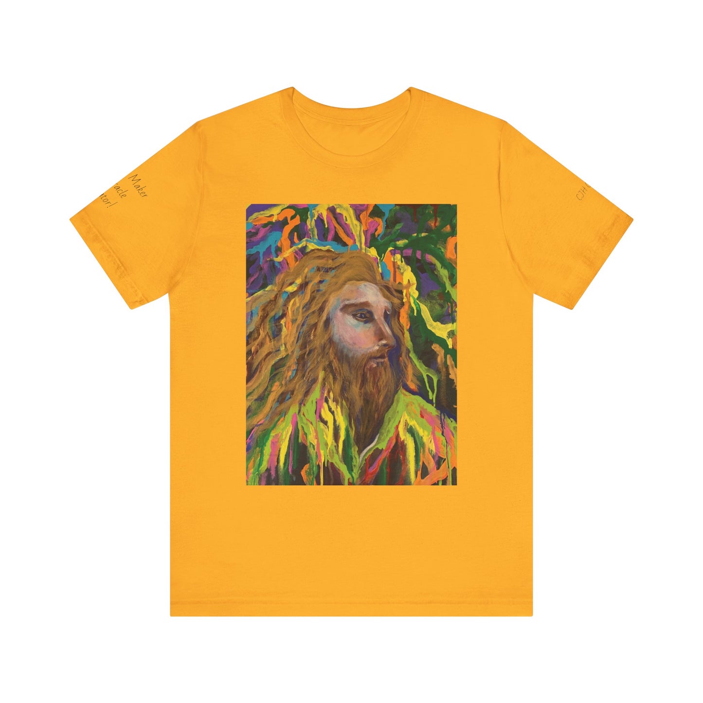 Change Maker, Miracle Creator Motivational Tee Image on Front