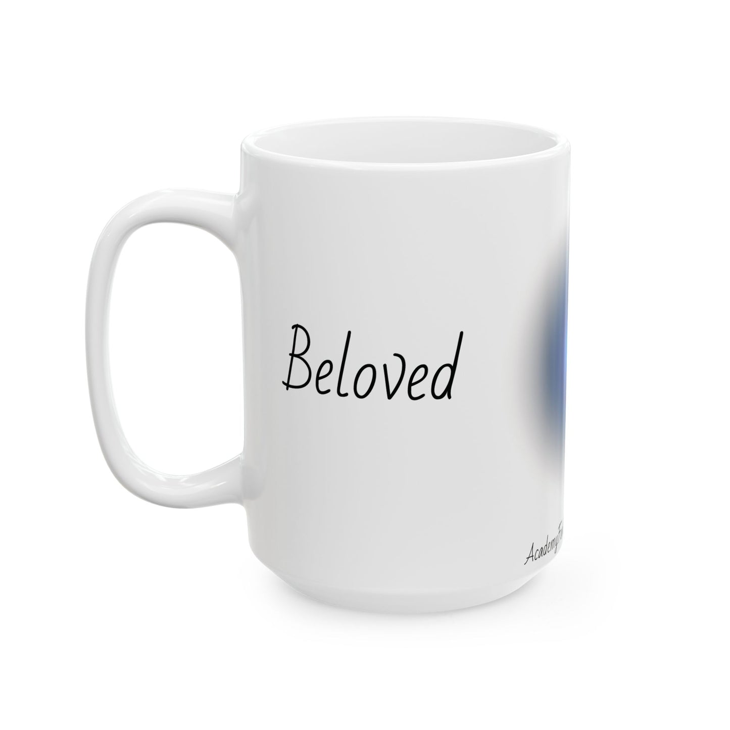Beloved, Divine Union , White Ceramic Mug, (11oz, 15oz)