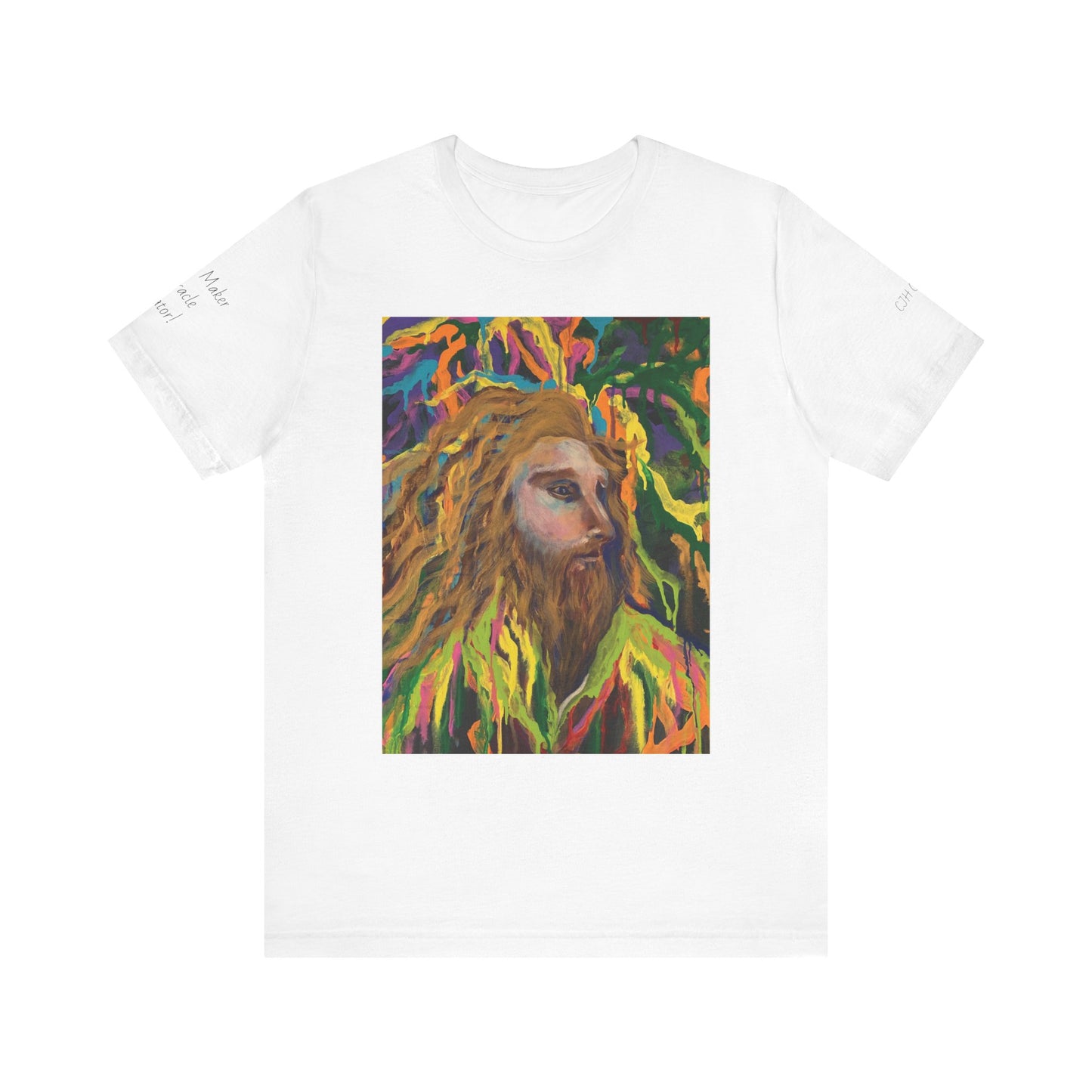 Change Maker, Miracle Creator Motivational Tee Image on Front