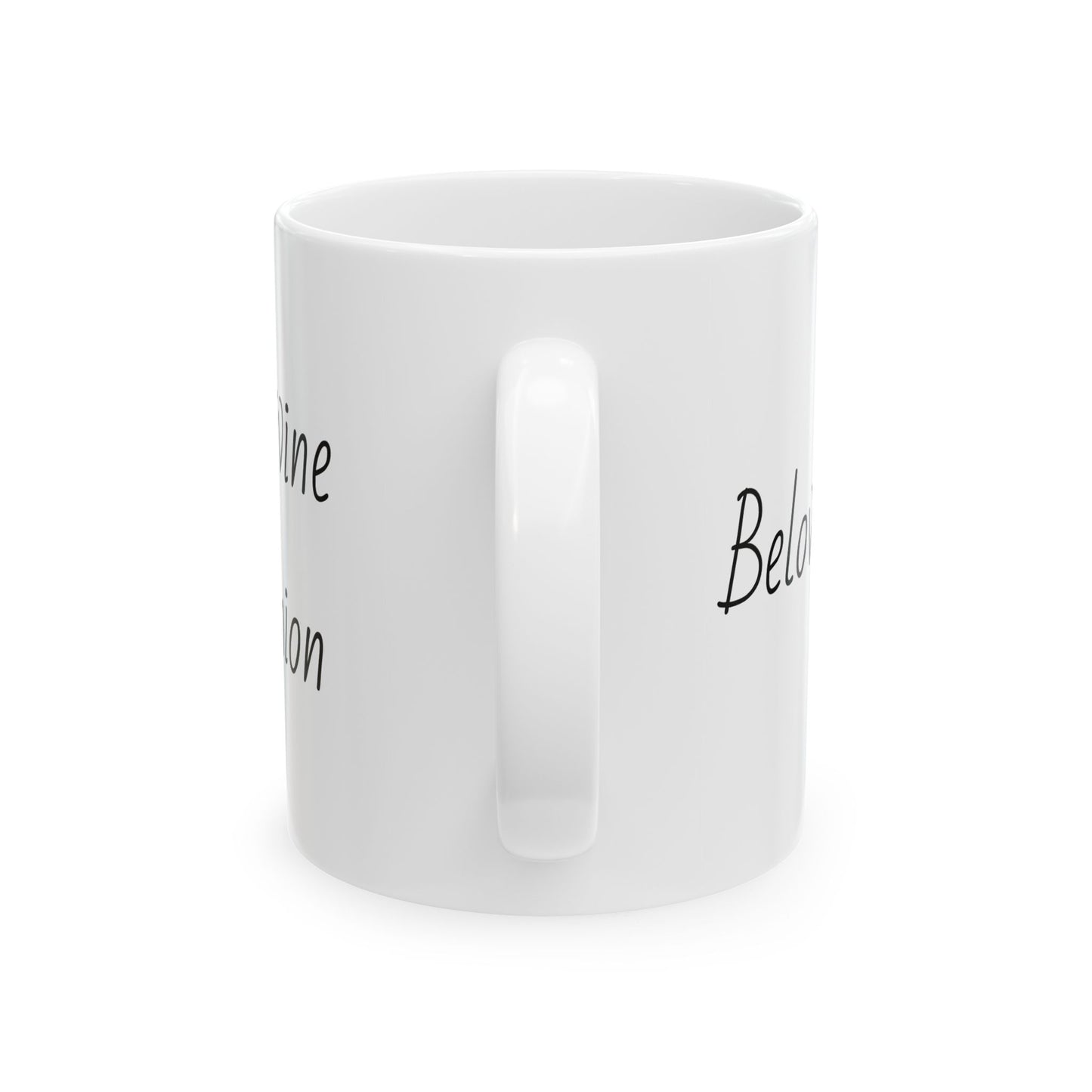 Beloved, Divine Union , White Ceramic Mug, (11oz, 15oz)