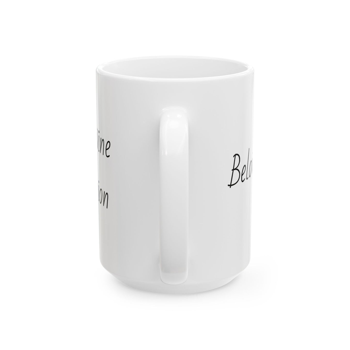 Beloved, Divine Union , White Ceramic Mug, (11oz, 15oz)