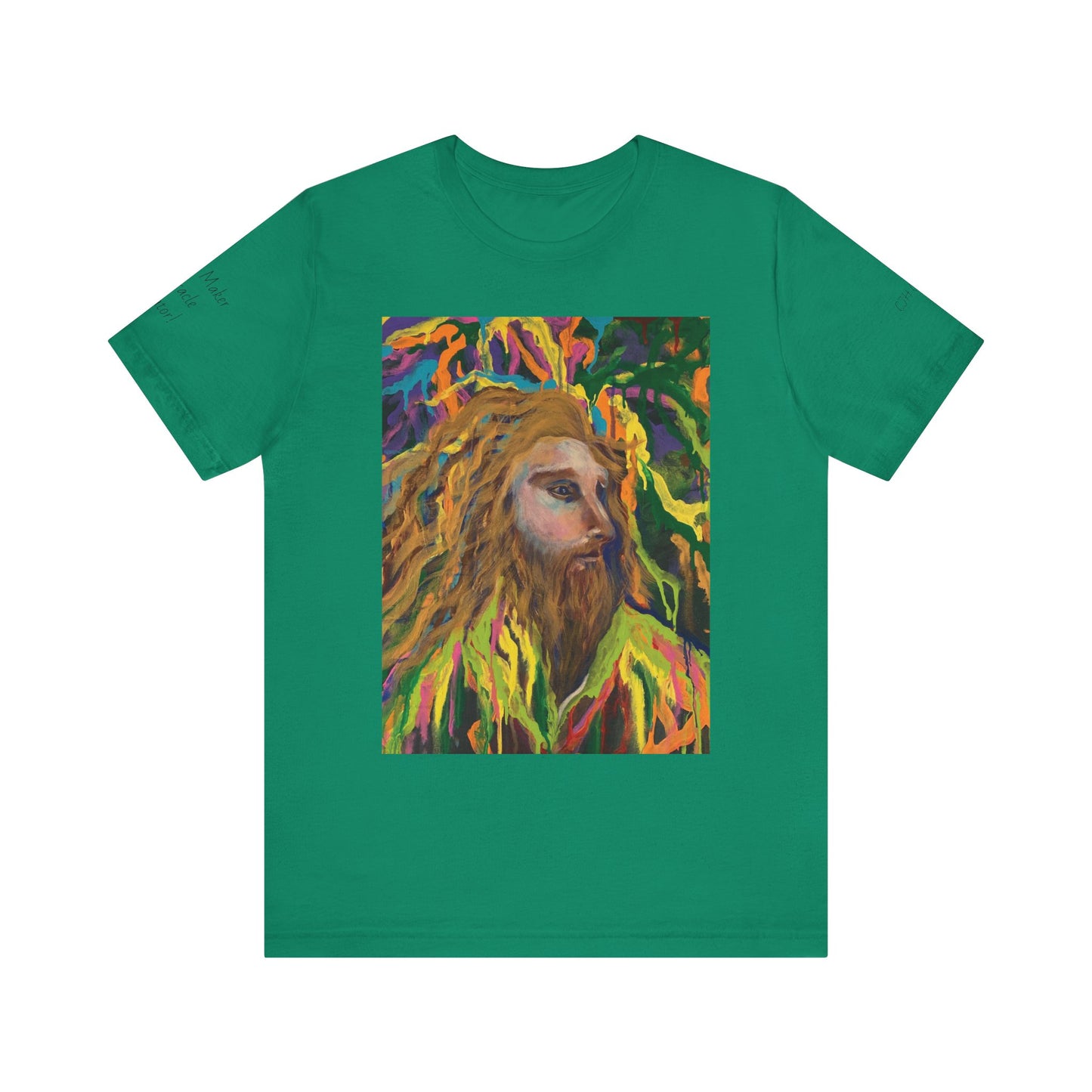 Change Maker, Miracle Creator Motivational Tee Image on Front