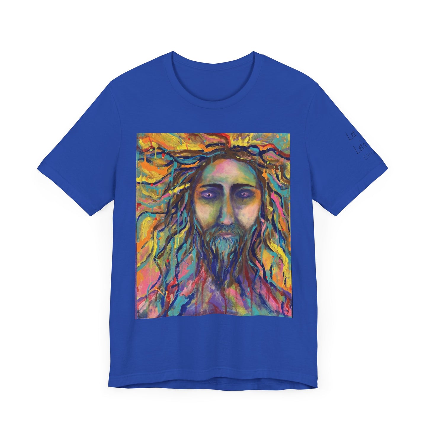 Artistic Unisex Short Sleeve Tee - Vibrant Spiritual Design
